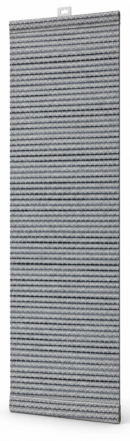 127 mm pločio vertikalių žaliuzių juosta – Mountain Grey