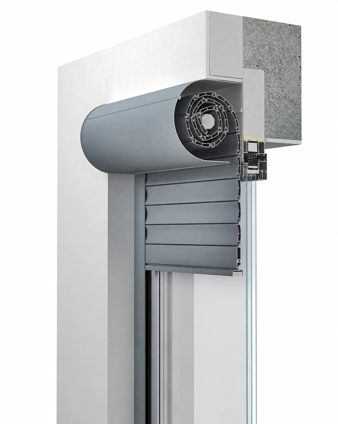 SAFETY PREMIUM apsauginės žaliuzės – detalė 1